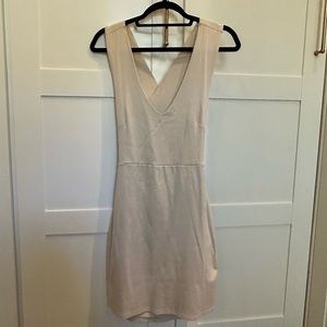 Lulu’s open cross back bodycon dress
